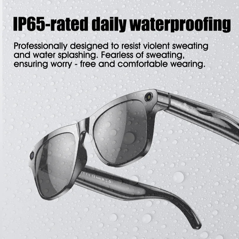 Gafas fotocromáticas inteligentes 4K con IA, cámara multifunción, Bluetooth, llamadas, asistente de voz, reproductor de música, traductor, gafas para Xiaomi