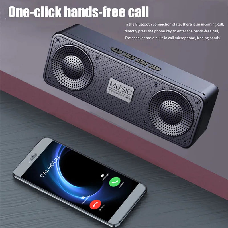 Altavoz inteligente inalámbrico S18 con Bluetooth, altavoz creativo para teléfono móvil, audio para ordenador, subwoofer para exteriores, radio práctica