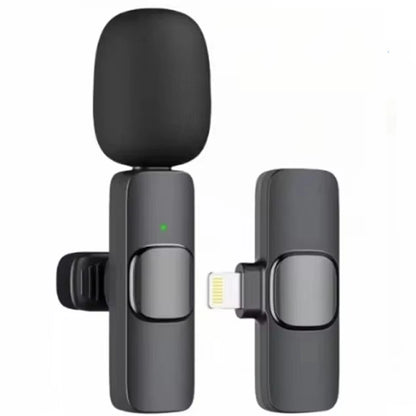Micrófono inalámbrico de solapa para transmisión en vivo/YouTube/TikTok/Facebook con reducción de ruido para iPhone/Android