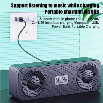 Altavoz inteligente inalámbrico S18 con Bluetooth, altavoz creativo para teléfono móvil, audio para ordenador, subwoofer para exteriores, radio práctica