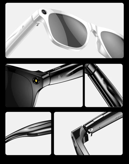Gafas fotocromáticas inteligentes 4K con IA, cámara multifunción, Bluetooth, llamadas, asistente de voz, reproductor de música, traductor, gafas para Xiaomi