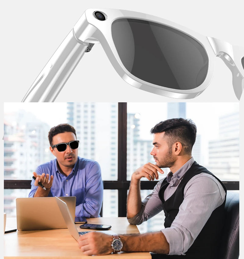 Gafas fotocromáticas inteligentes 4K con IA, cámara multifunción, Bluetooth, llamadas, asistente de voz, reproductor de música, traductor, gafas para Xiaomi