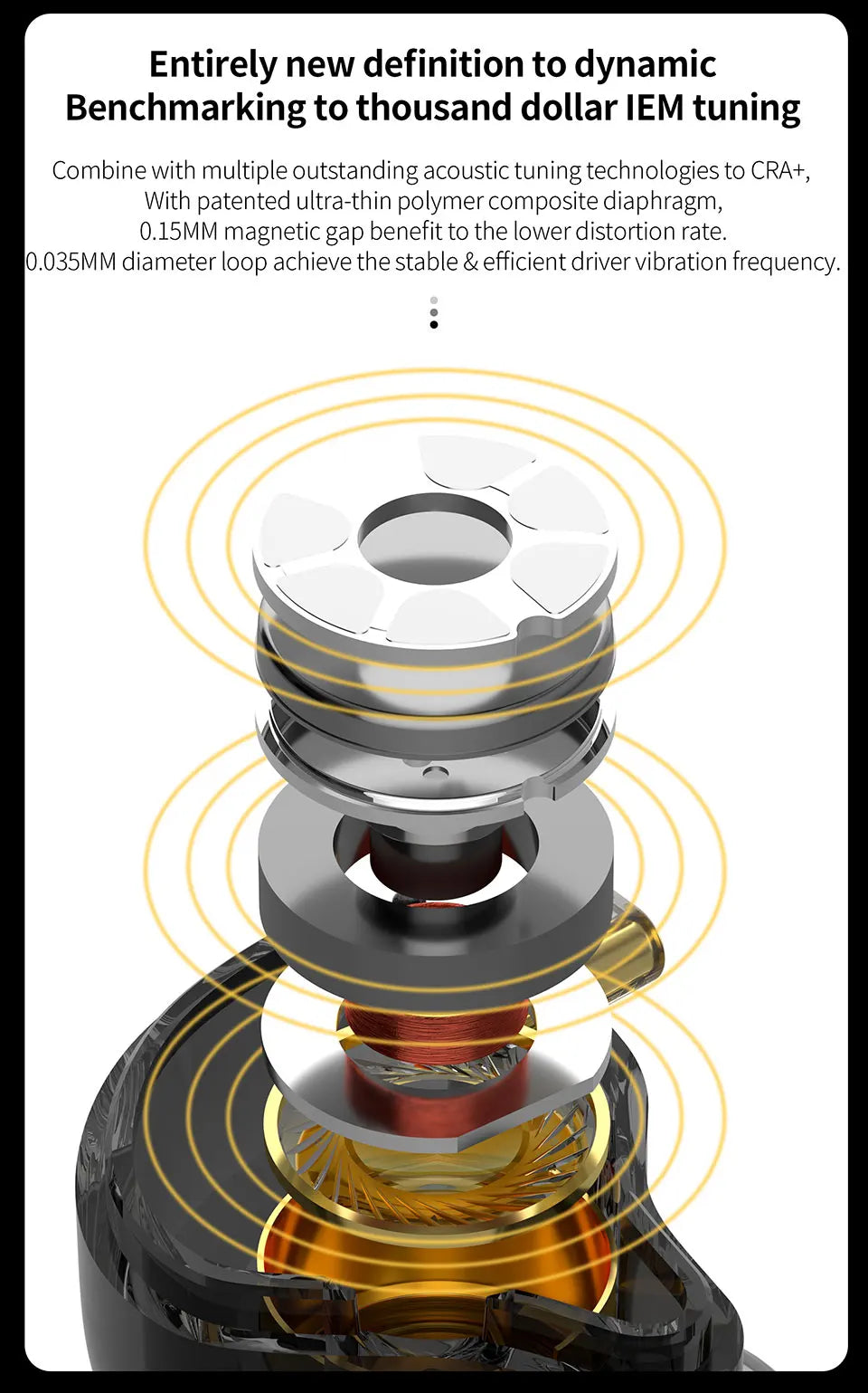 CCA-CRA+: auriculares intrauditivos HiFi con sonido profesional