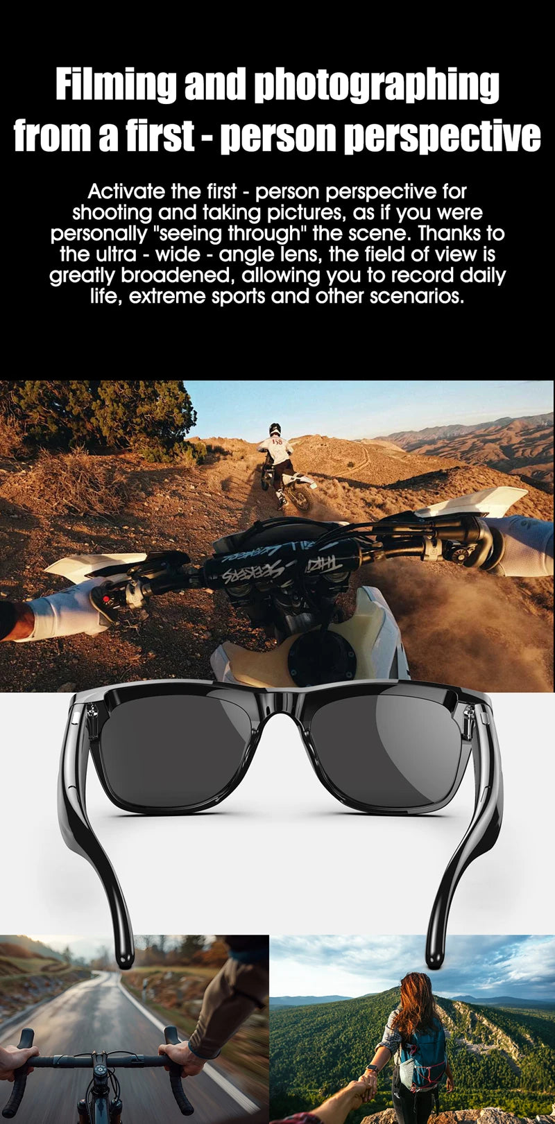 Gafas fotocromáticas inteligentes 4K con IA, cámara multifunción, Bluetooth, llamadas, asistente de voz, reproductor de música, traductor, gafas para Xiaomi