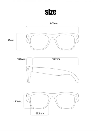 Gafas fotocromáticas inteligentes 4K con IA, cámara multifunción, Bluetooth, llamadas, asistente de voz, reproductor de música, traductor, gafas para Xiaomi