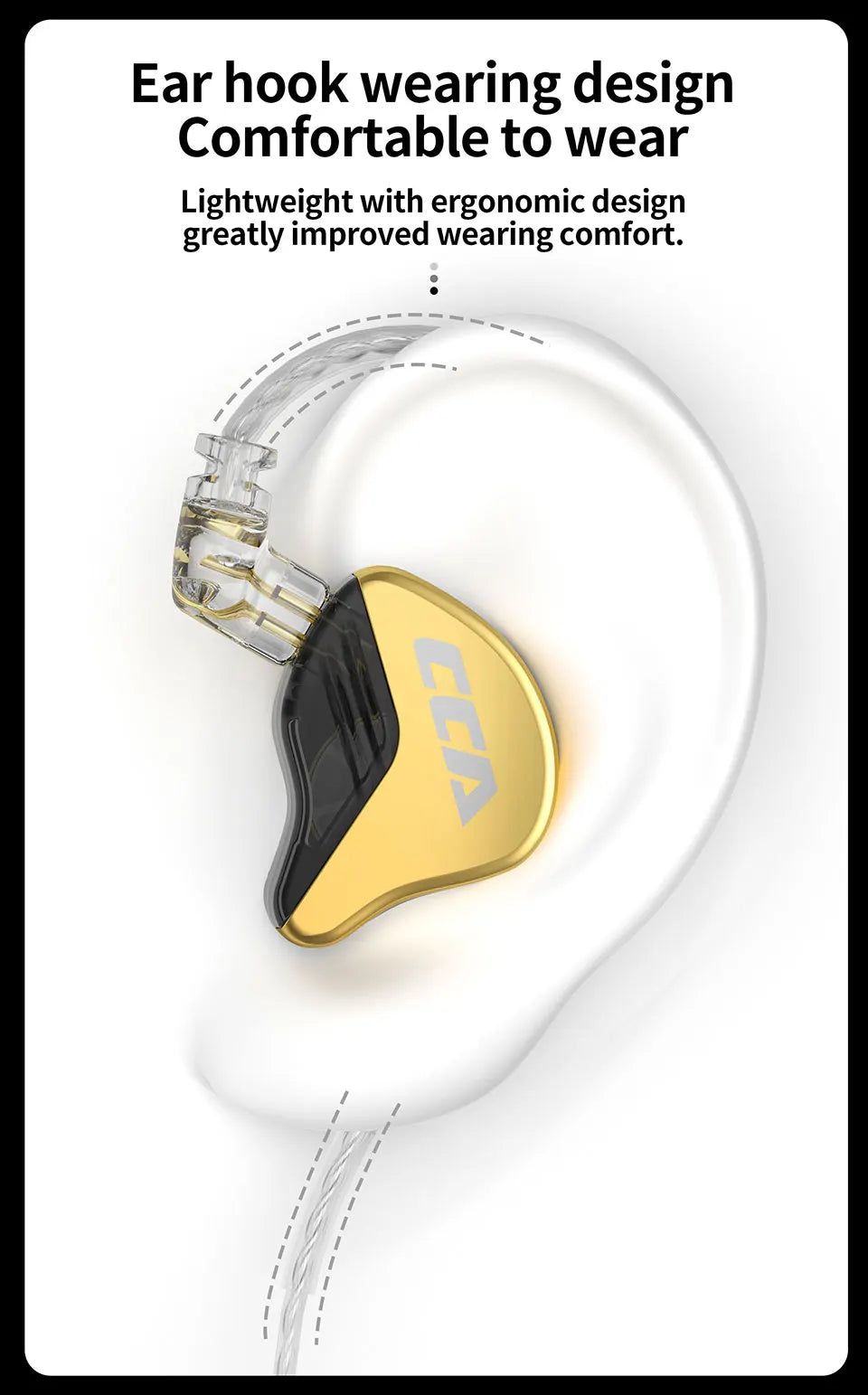 CCA-CRA+: auriculares intrauditivos HiFi con sonido profesional