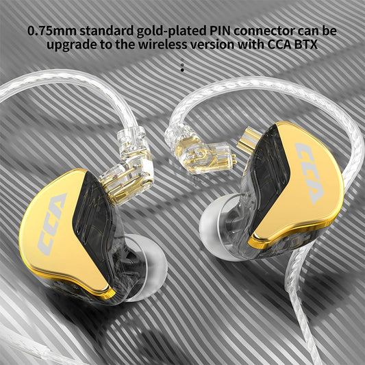 CCA-CRA+: auriculares intrauditivos HiFi con sonido profesional