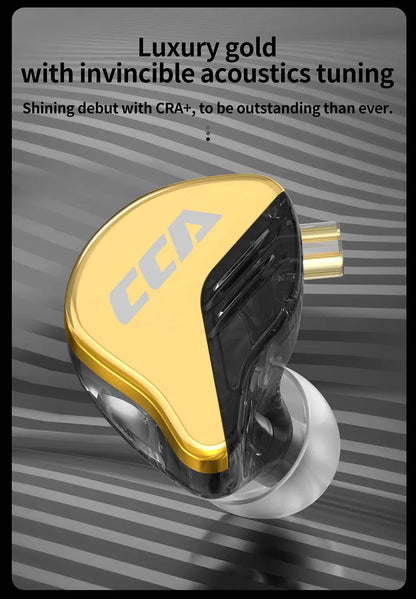 CCA-CRA+: auriculares intrauditivos HiFi con sonido profesional