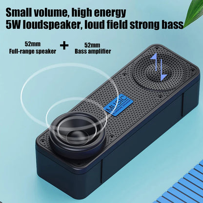 Altavoz inteligente inalámbrico S18 con Bluetooth, altavoz creativo para teléfono móvil, audio para ordenador, subwoofer para exteriores, radio práctica