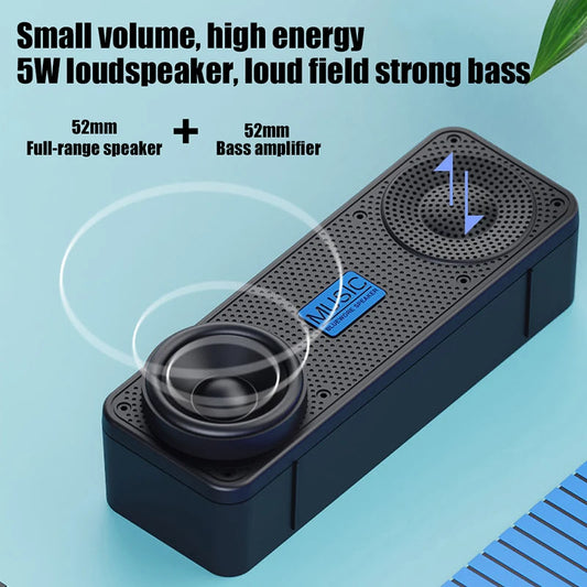 Altavoz inteligente inalámbrico S18 con Bluetooth, altavoz creativo para teléfono móvil, audio para ordenador, subwoofer para exteriores, radio práctica