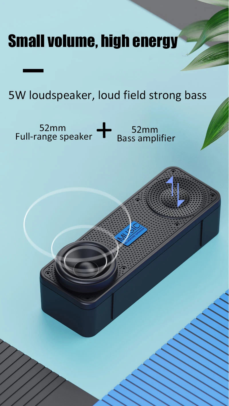 Altavoz inteligente inalámbrico S18 con Bluetooth, altavoz creativo para teléfono móvil, audio para ordenador, subwoofer para exteriores, radio práctica